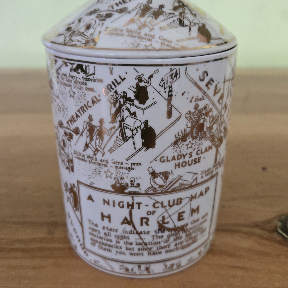 Harlem Candle Company Ceramic Jar